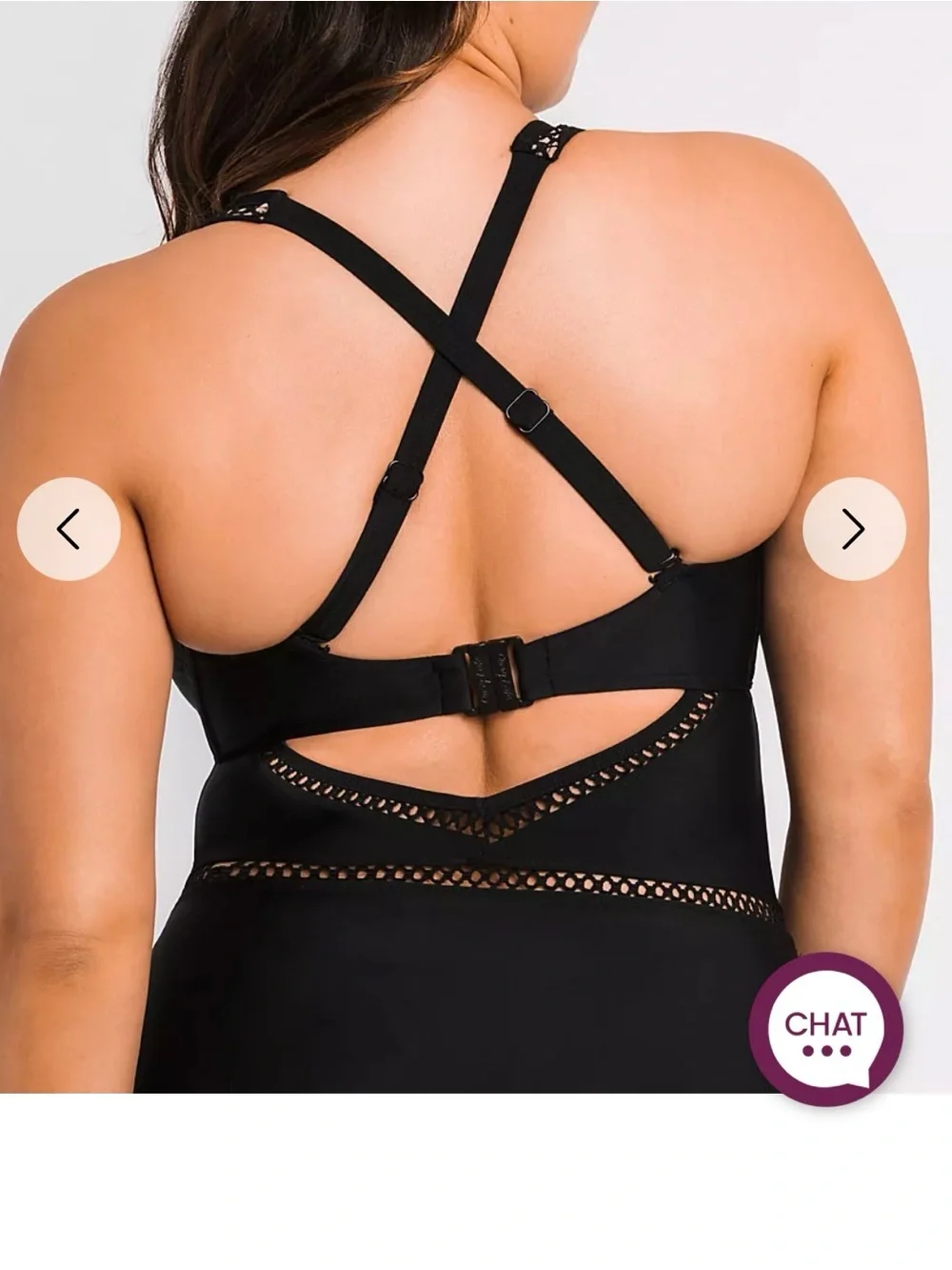 NWT Curvy Kate UK 38 HH/ US 38/ EU 85L One Piece First Class Plunge Swimsuit